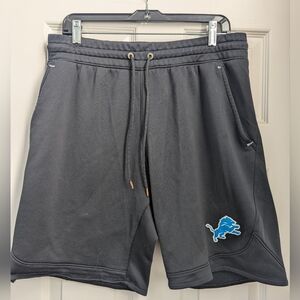 Under Armour Detroit Lions NFL Combine Shorts Mens L